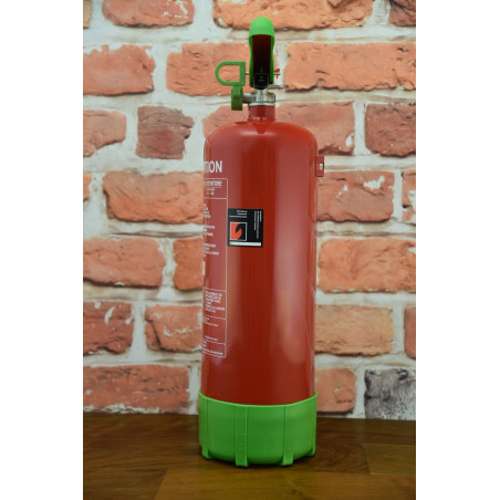 Schaumfeuerlöscher Mobiak 6L, 6AF-ECO Swiss Edition, Ansicht von der Seite Griff