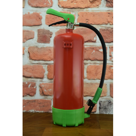 Schaumfeuerlöscher Mobiak 6L, 6AF-ECO Swiss Edition, Ansicht von hinten