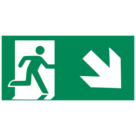 Signe d’évasion, signe d’évasion, panneau d’évacuation, sortie de secours  - 7