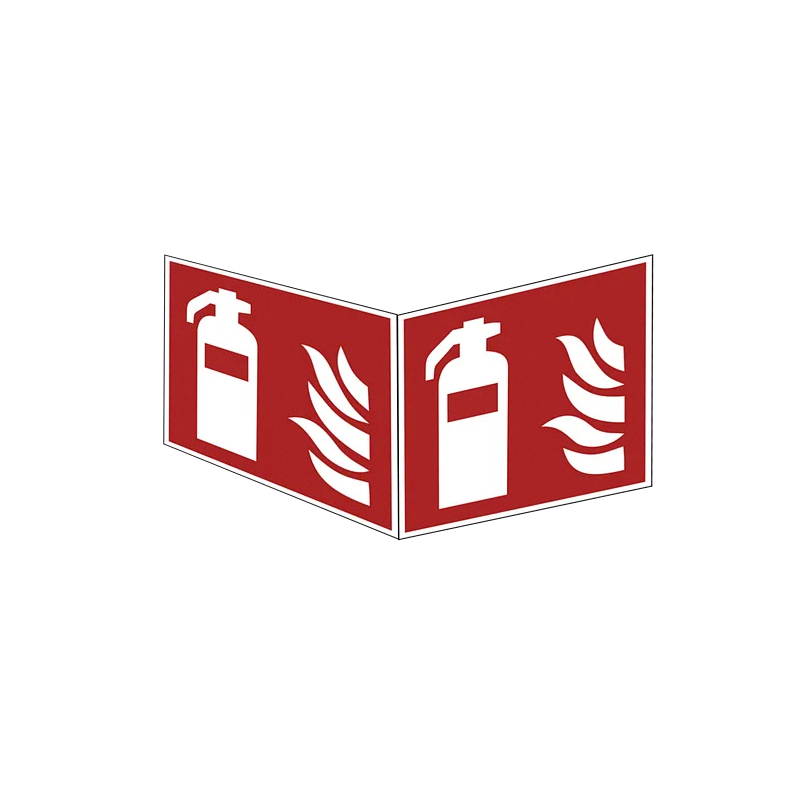 Brandschutzzeichen-Winkelschild Feuerlöscher