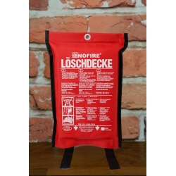 Couverture anti-feu 120x180cm en sac